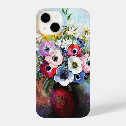 Anemones by Odilon Redon iPhone 14 Case