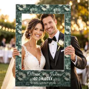 Anemones Fantasy Wedding Instagram Photo Prop Selfie Frame