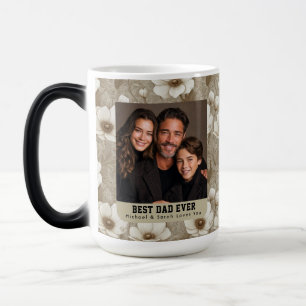 Anemones Floral Step Dad Daddy Keepsake Color Morph Mug