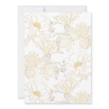 Anemones golden line flowers.