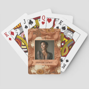 Anemones Inspired 60Th Birthday Beautiful Poker Cards