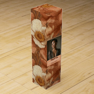 Anemones Inspired Surprise Birthday Party Wine Box