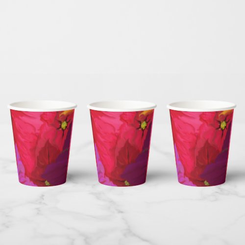 Anemones Paper Cups