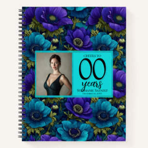Anemones Petal 10Th Birthday Gifts For Niece Notebook