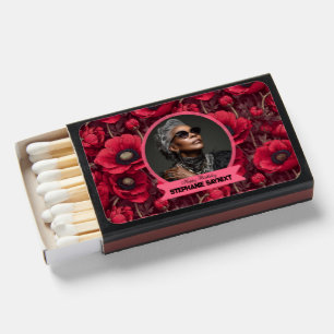 Anemones Petal Birthday Party Matchboxes
