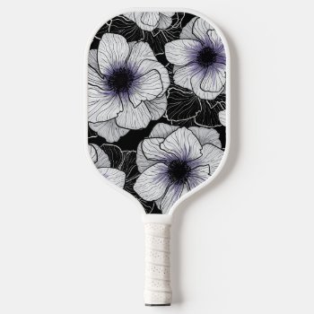 Anemones Wildflower G600 Pickleball Paddle by Medusa81 at Zazzle