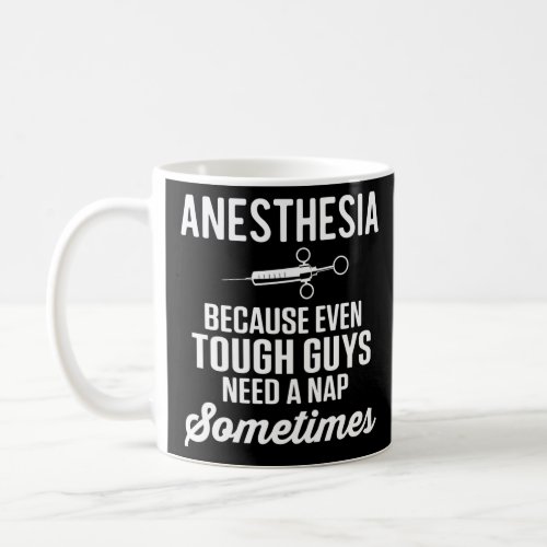 Anesthesia Anesthesiologist Nurse Anesthesiology M Coffee Mug