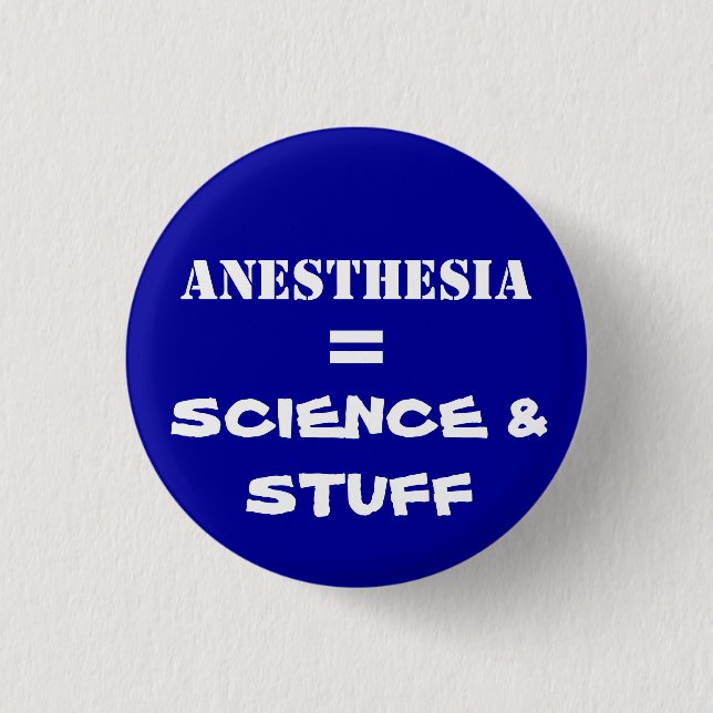 ANESTHESIA BUTTON (Front)