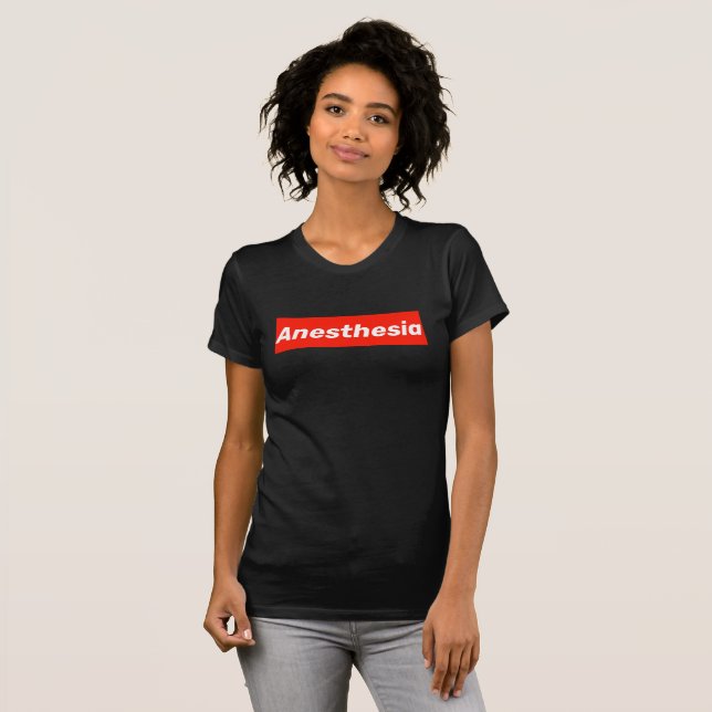 Anesthesia CRNA Gift T-Shirt (Front Full)