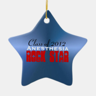 Anesthesia RockStar Ceramic Ornament