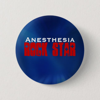 Anesthesia RockStar Pinback Button