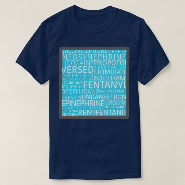Anesthesia T-Shirt (Design Front)