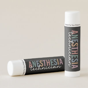 Anesthesia Technician Retro Anesthetic Tech Lip Balm