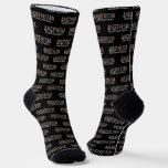 Anesthesia Technician Retro Anesthetic Tech Socks