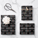 Anesthesia Technician Retro Anesthetic Tech Wrapping Paper Sheets