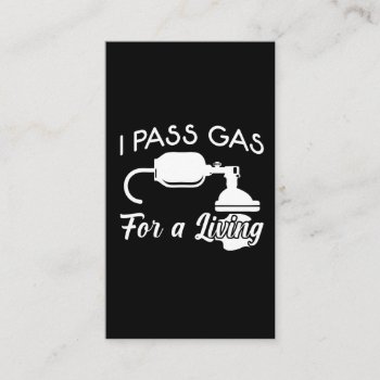 Anesthesiologist Anesthesia Nurse Anesthetists Gas Business Card by Designer_Store_Ger at Zazzle