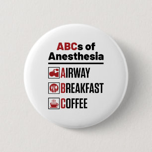 Anesthesiologist Anesthesiology Doctor Nurse Funny Button