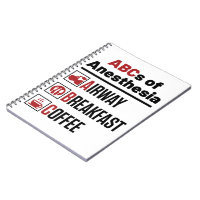 Anesthesiologist Anesthesiology Doctor Nurse Funny Notebook