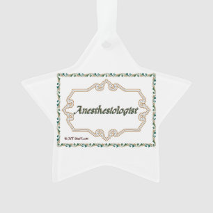 Anesthesiologist - Classy Ornament
