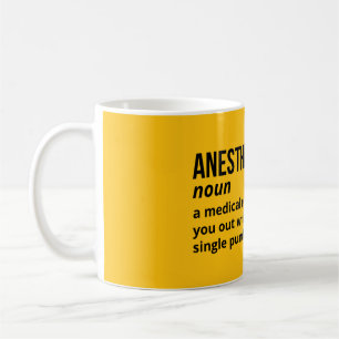Anesthesiologist Definition – Medical Humor Coffee Mug