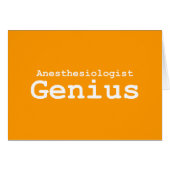 Anesthesiologist Genius Gifts (Front Horizontal)