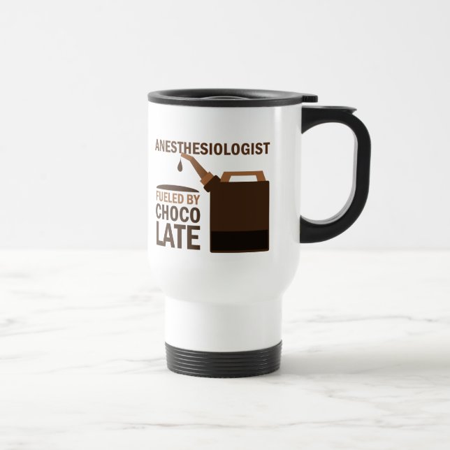 Anesthesiologist Gift (Funny) Travel Mug (Right)