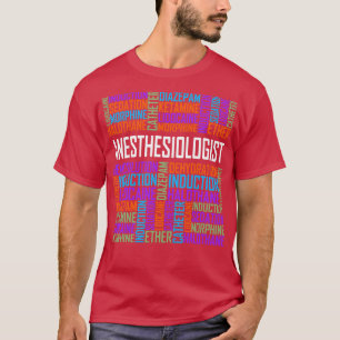 Anesthesiologist Words T-Shirt