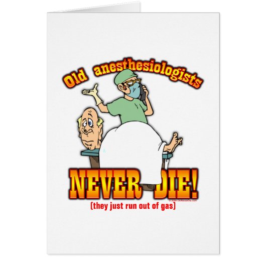 Anesthesiologists Cards (Front)