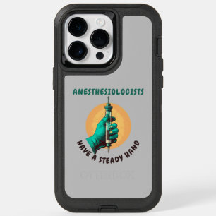 Anesthesiologists have a steady hand, Anesthesia OtterBox iPhone 14 Pro Max Case