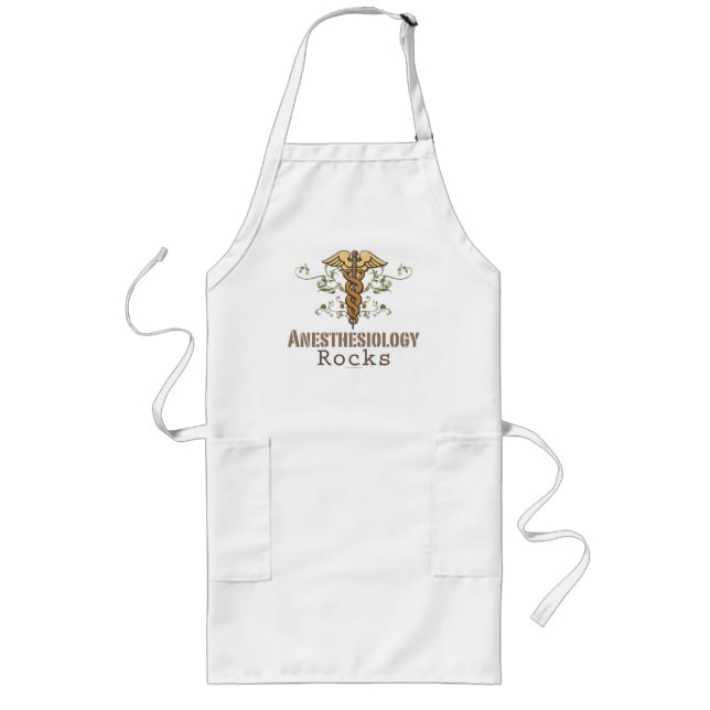 Anesthesiology Rocks Apron (Front)