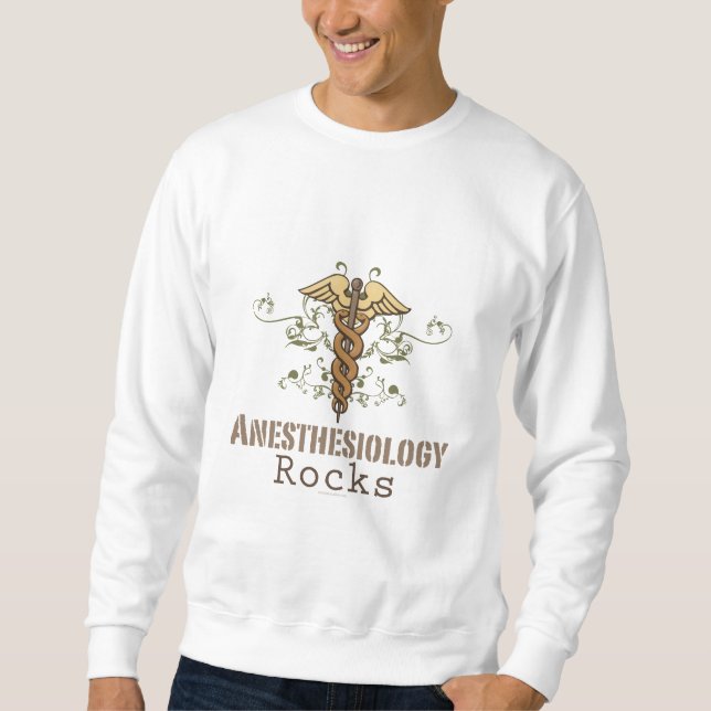 Anesthesiology Rocks Sweatshirt (Front)