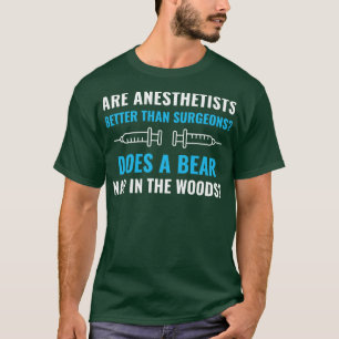 Anesthetist Funny Anesthesia Anesthesiologist T-Shirt
