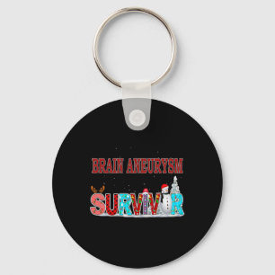 Aneurysm Awareness 11 Keychain