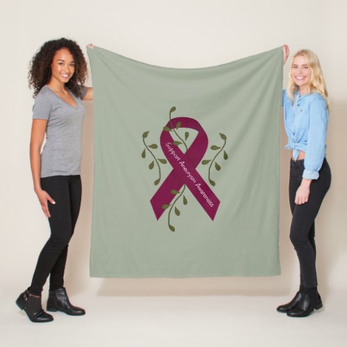 Aneurysm Awareness Fleece Blanket