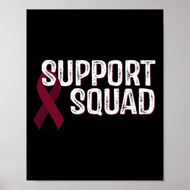 Aneurysm Awareness Support Squad 1  Poster (Front)