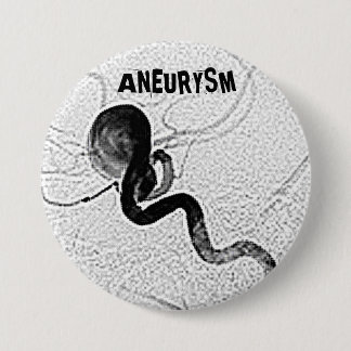 Aneurysm b-1 pinback button