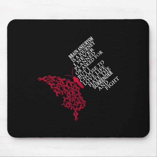 Aneurysm Warrior 1  Mouse Pad