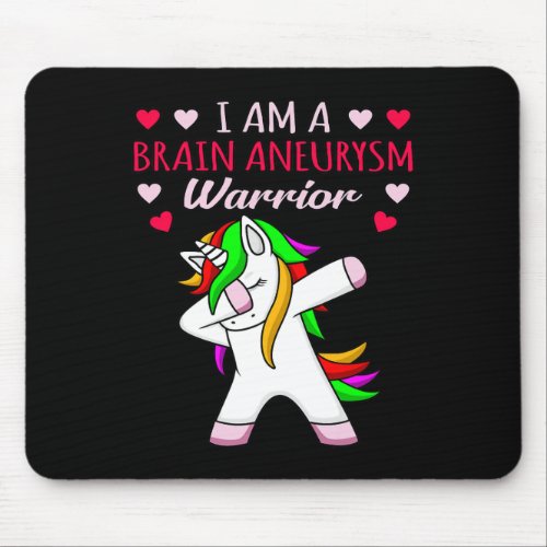 Aneurysm Warrior Awareness Month Support Graphic  Mouse Pad