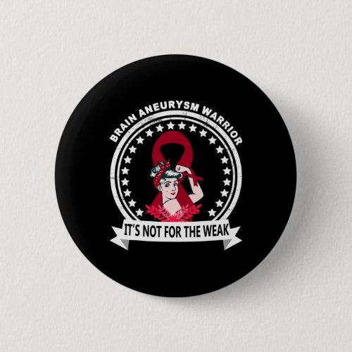 Aneurysm Warrior  Button