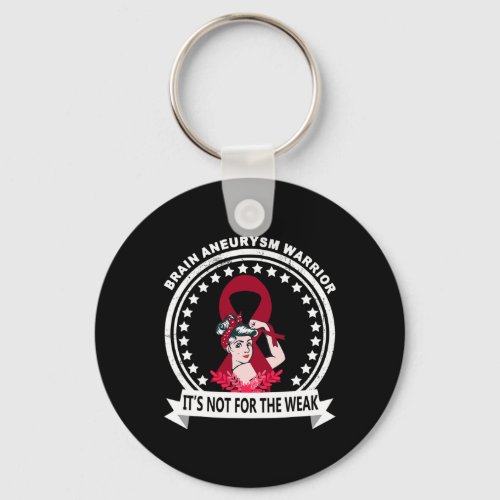 Aneurysm Warrior  Keychain