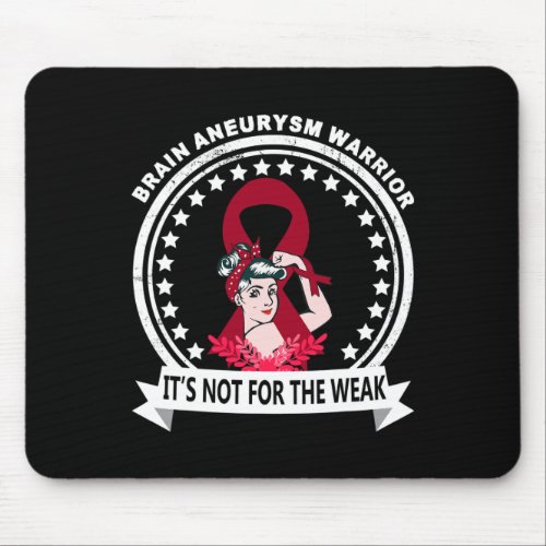 Aneurysm Warrior  Mouse Pad