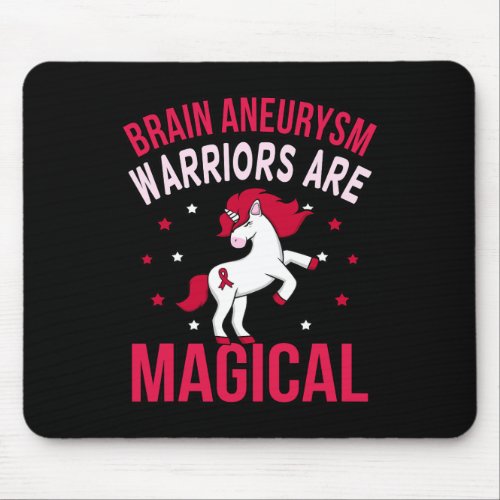 Aneurysm Warriors Magical Awareness Month Graphic  Mouse Pad