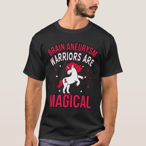 Aneurysm Warriors Magical Awareness Month Graphic  T_Shirt