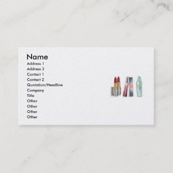 Anew1  Name  Address 1  Address 2  Contact 1  C... Business Card by beatrice63 at Zazzle