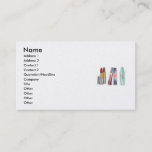 Anew1, Name, Address 1, Address 2, Contact 1, C... Business Card at Zazzle