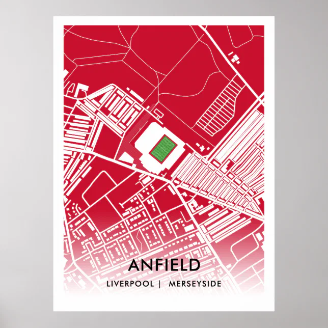 Anfield Stadium Print, Value Poster Paper (Matte) | Zazzle