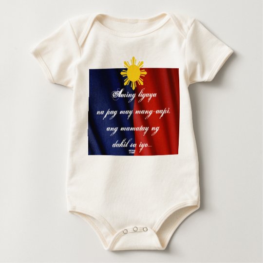 ang mamatay ng dahil sayo baby baby bodysuit