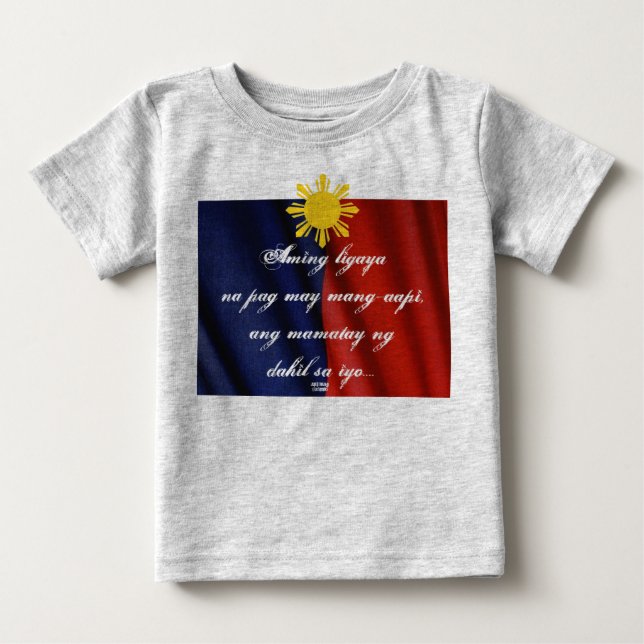 ang mamatay ng dahil sayo baby baby T-Shirt (Front)