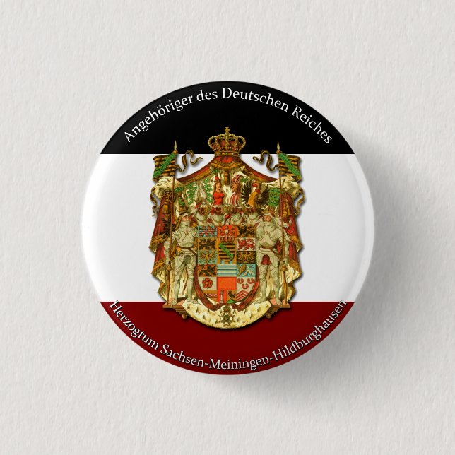 Angehöriger des Deutschen Reiches Pinback Button (Front)