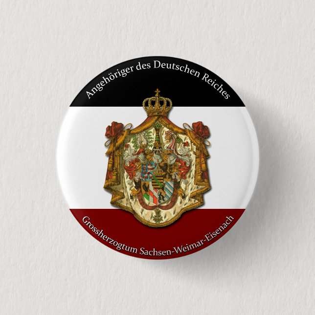 Angehöriger des Deutschen Reiches Pinback Button (Front)